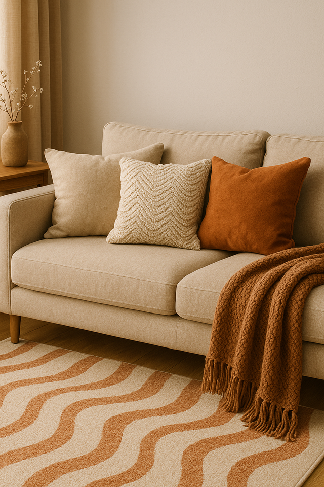 Cushions and throws
