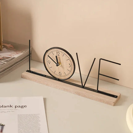 Stylish Metal Table Clock