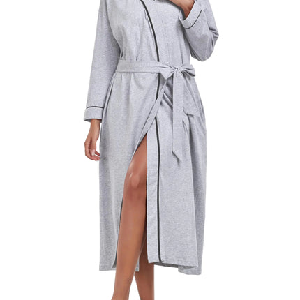 Women’s Long Cotton Robe