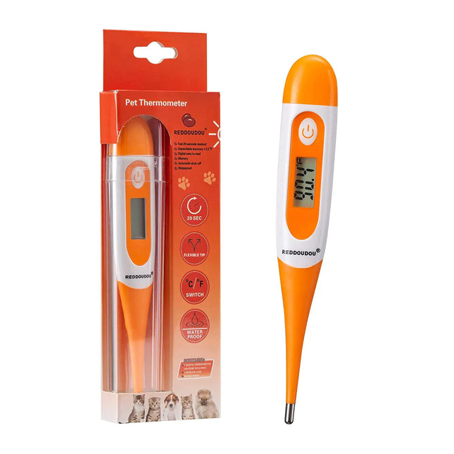 Digital Pet Thermometer with Flexible Tip