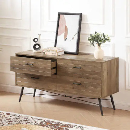 4-drawer TV Cabinet & TV Stand