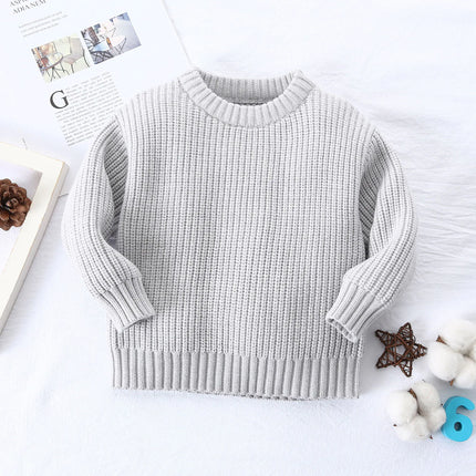 Autumn Winter Baby Boys' Loose Knit Jackets (0-6 Years)