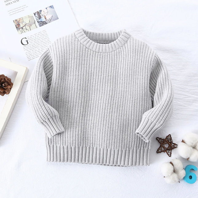 Autumn Winter Baby Boys' Loose Knit Jackets (0-6 Years)