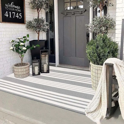 Striped Indoor/Outdoor Rug