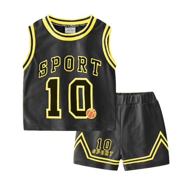 Boys’ Basketball Jersey & Shorts Set