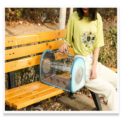 Transparent Travel Pet Carrier