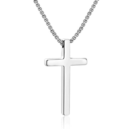 Men's Stainless Steel Cross Necklace
