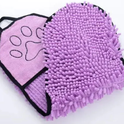 Quick-Dry Dog Bath Robe Towel