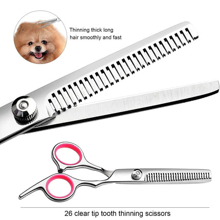 Pet Grooming Scissors Kit
