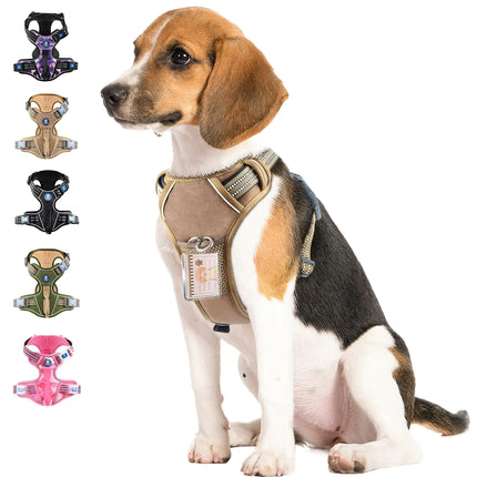 No-Pull Dog Harness with Reflective Strips