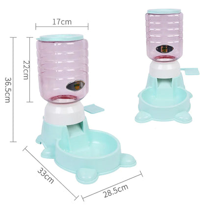 Automatic Pet Feeder & Water Dispenser – 1.8L