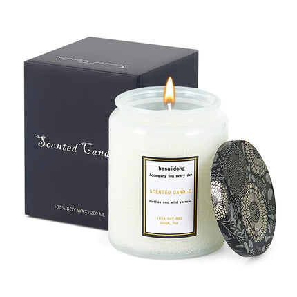Sweet & Smooth Whiskey Soy Candle – Bold Warmth in Every Burn