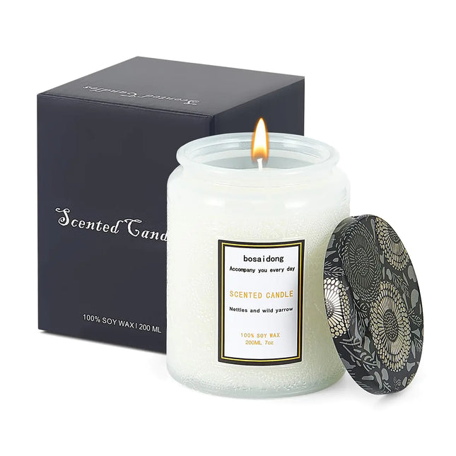 Sweet & Smooth Whiskey Soy Candle – Bold Warmth in Every Burn