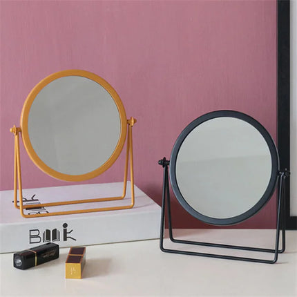 Round Metal Mirror