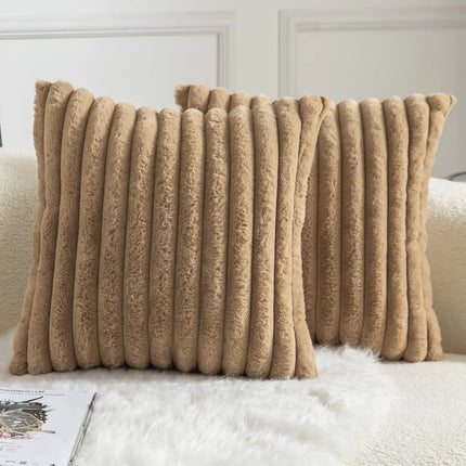 Faux Fur Pillow Covers