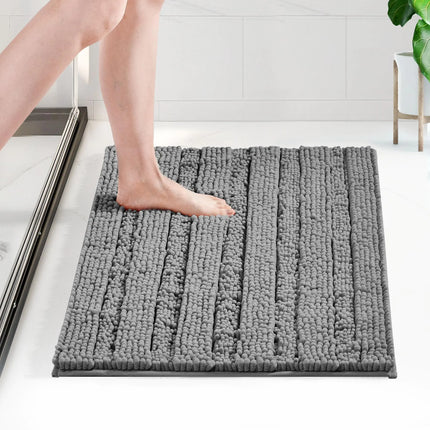 Ultra-Absorbent Chenille Bath Mat