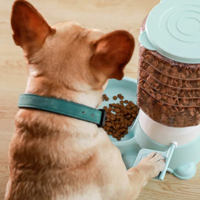 Automatic Pet Feeder & Water Dispenser – 1.8L