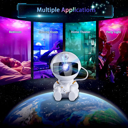 Astronaut Galaxy Star Projector