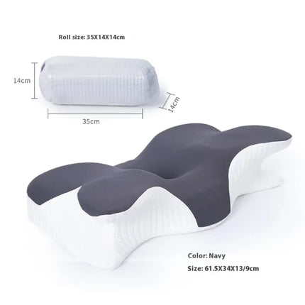 RelaxFlex™ Slow Rebound Memory Foam Neck Pillow