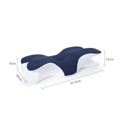 RelaxFlex™ Slow Rebound Memory Foam Neck Pillow