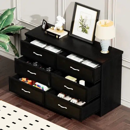 Modern 6-Drawer Dresser
