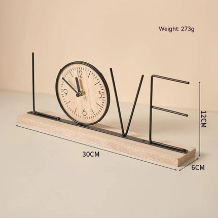 Stylish Metal Table Clock