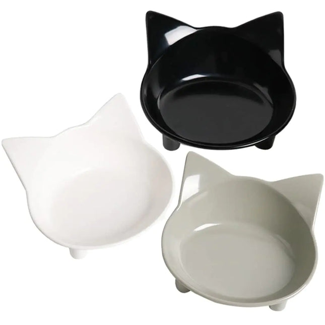 Cat-Shaped Food Bowl