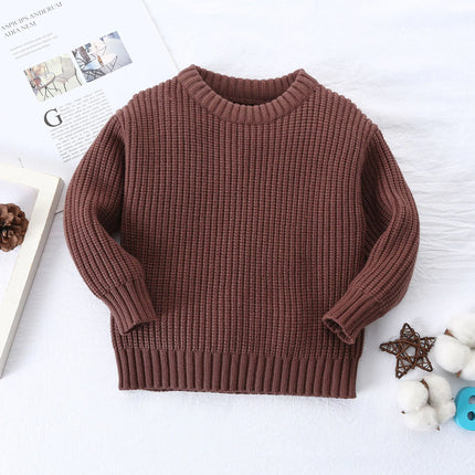 Autumn Winter Baby Boys' Loose Knit Jackets (0-6 Years)