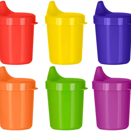 PLASKIDY Toddler Sippy Cups – Set of 6