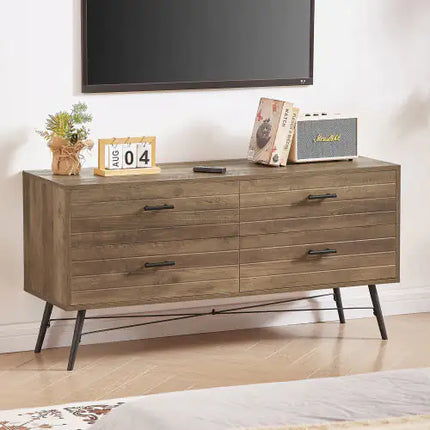 4-drawer TV Cabinet & TV Stand