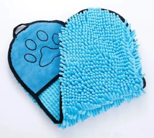 Quick-Dry Dog Bath Robe Towel