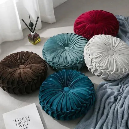 Velvet Pumpkin Cushion