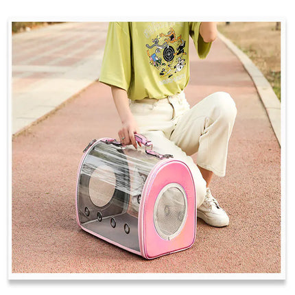 Transparent Travel Pet Carrier