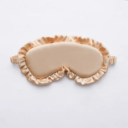 Silk Ruffle Sleep Eye Mask