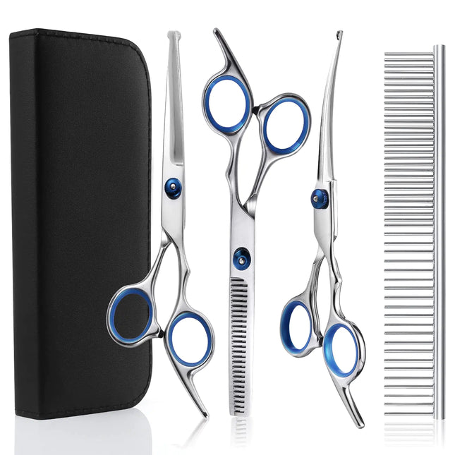 Liren Professional Pet Grooming Scissors Set