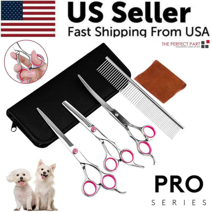 Pet Grooming Scissors Kit