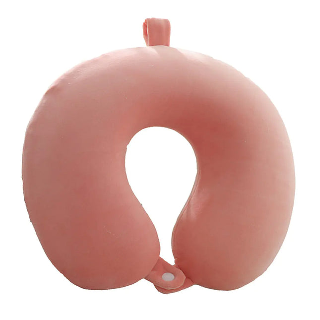 Memory Foam U-Shaped Travel Pillow