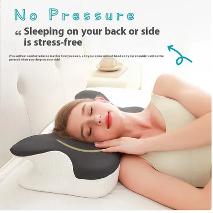 RelaxFlex™ Slow Rebound Memory Foam Neck Pillow