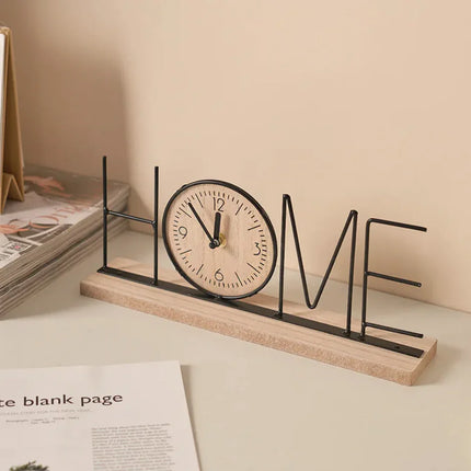 Stylish Metal Table Clock
