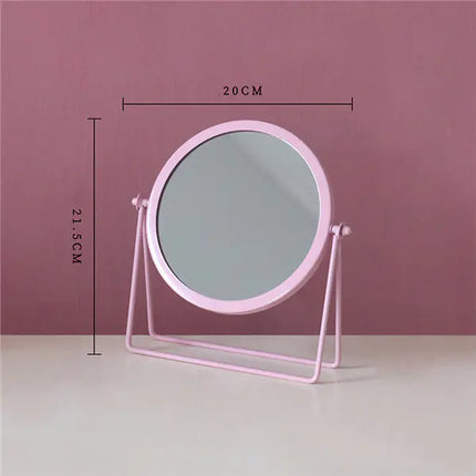 Round Metal Mirror