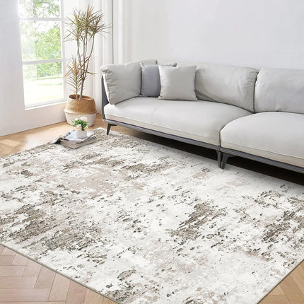Soft Modern Abstract Area Rug