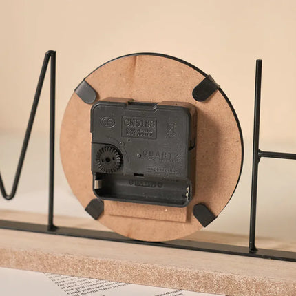 Stylish Metal Table Clock