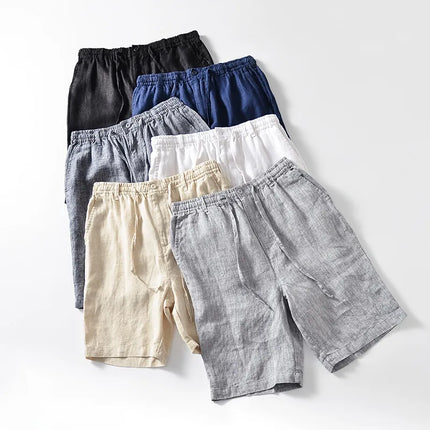 Casual Loose Linen Shorts