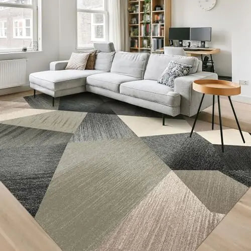 HOMFINE Modern Geometric Area Rug