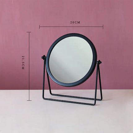 Round Metal Mirror