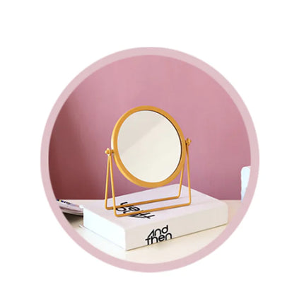 Round Metal Mirror