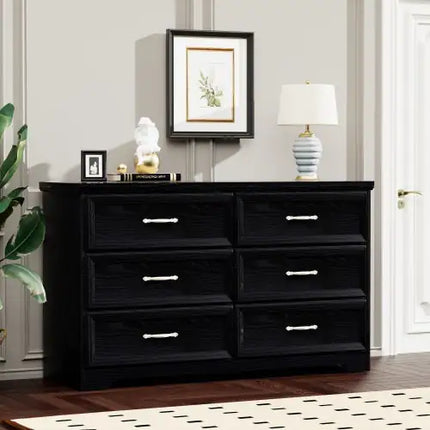 Modern 6-Drawer Dresser